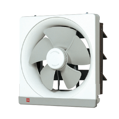 KDK 12 inch Square Wall Exhaust Fan 696 CFM Metal 30ASB-B