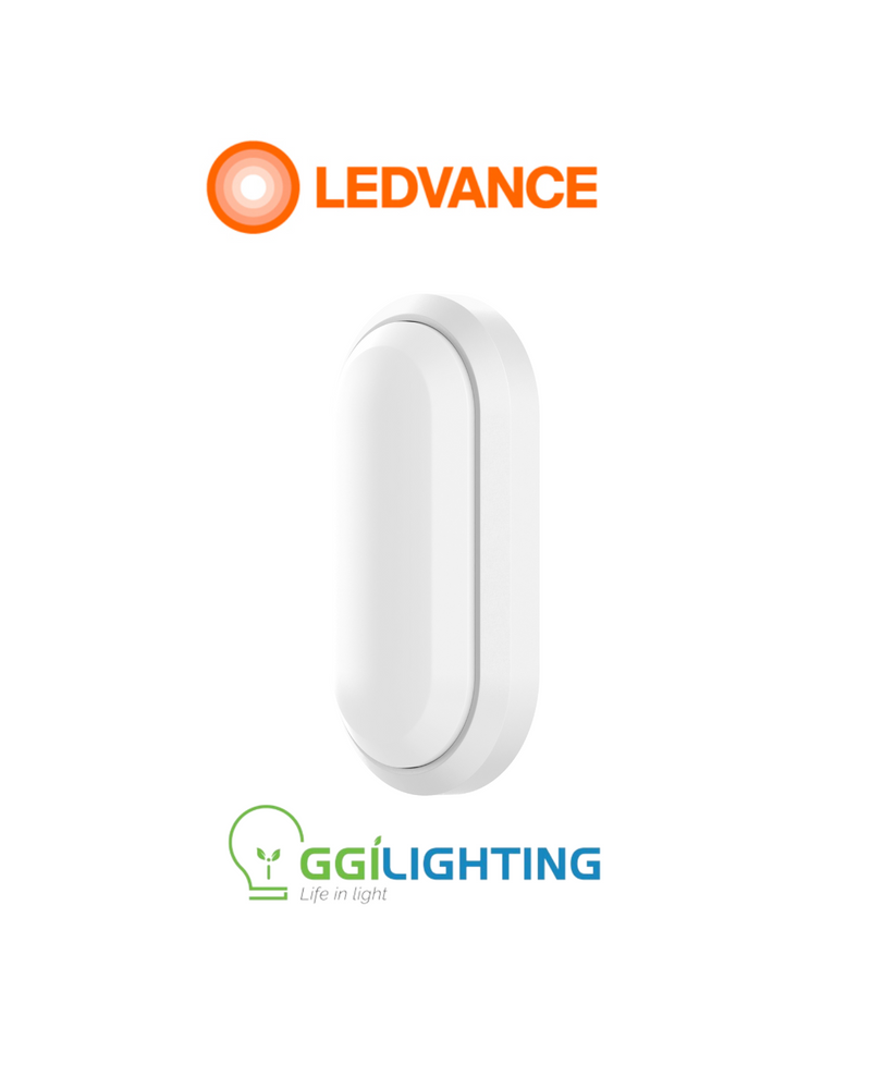 LEDVANCE LED ECO Bulkhead 15W, 3000K Warm White, IP65, 120 Degree, 1600lm