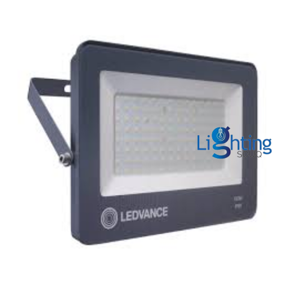 LEDVANCE LED Flood Light ECO 100W, 3000K Warm White, IP65, 240V Outdoor Flood