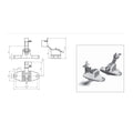 VS K12s-7 Lamp Holder, Ceramic Socket for double-ended HQI TS 1000W and 2000W mercury lamps