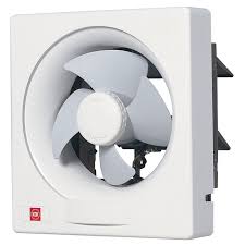 KDK 10 inch Square Wall Exhaust Fan 541 CFM PVC 25AUHT