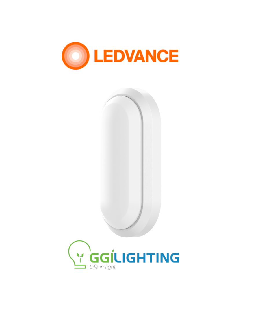 LEDVANCE LED ECO Bulkhead 15W, 3000K Warm White, IP65, 120 Degree, 1600lm
