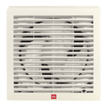 KDK 12 inch Square Wall Exhaust Fan 550 CFM Metal with Louver 30ASB-L