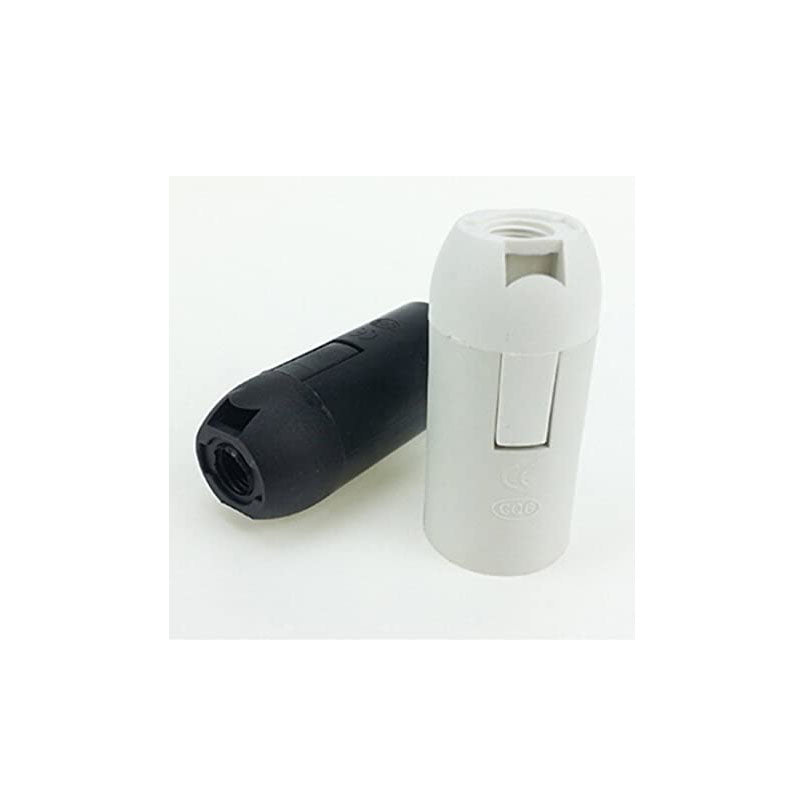 E14 Plastic Lamp Holder Socket, Screw Bulb Socket